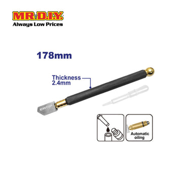 EMTOP Heavy Duty Glass Cutter EHGCT03 (178mm)