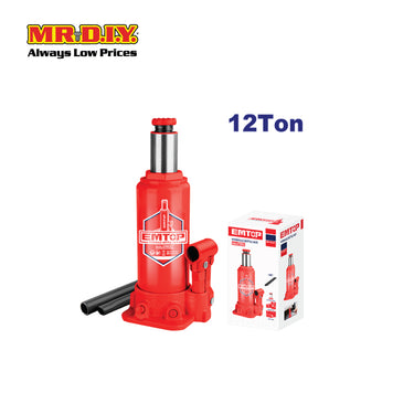 EMTOP Hydraulic bottle jack 12 Ton - EHJK11201