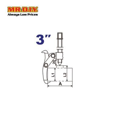 [PRE-ORDER] EMTOP Three Jaws Puller EGPR08033