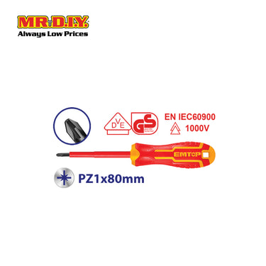 [PRE-ORDER] EMTOP Insulated screwdriver 1x80mm - ESDRJPZ180