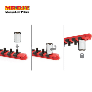 EMTOP 1/4 Inch Socket Set ESKT14103 (10pcs)