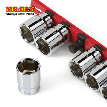 EMTOP 1/4 Inch Socket Set ESKT14103 (10pcs)