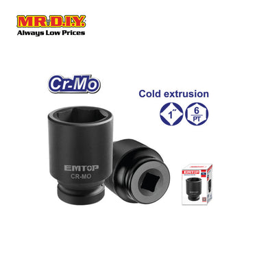 [PRE-ORDER] EMTOP 1"DR. Impact socket 21mm - EMSS01211