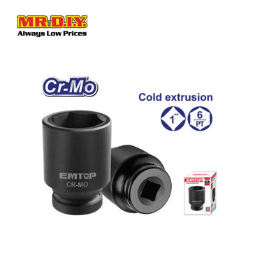 [PRE-ORDER] EMTOP 1"DR. Impact socket 34mm - EMSS01341