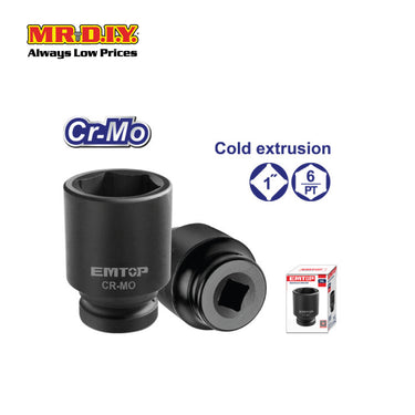 [PRE-ORDER] EMTOP 1"DR. Impact socket 38mm - EMSS01381