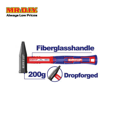 [PRE-ORDER] EMTOP Machinist hammer 200g - EHAMMH0200