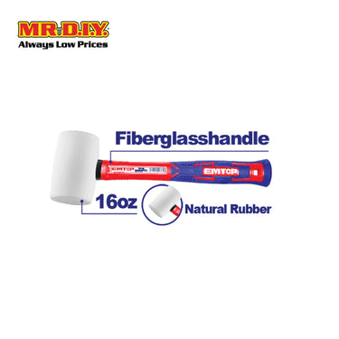 [PRE-ORDER] EMTOP Rubber hammer 16oz - EHAMRH1602