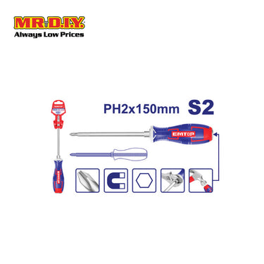 [PRE-ORDER] EMTOP Phillips go-through screwdriver 2x150mm - EGTSPH2150