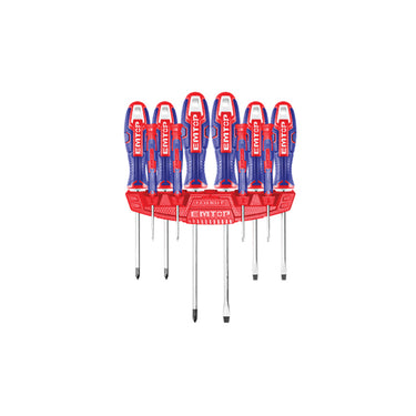 EMTOP 10-Piece Screwdriver and Precision Screwdriver Set - ESST1002 (10pcs)