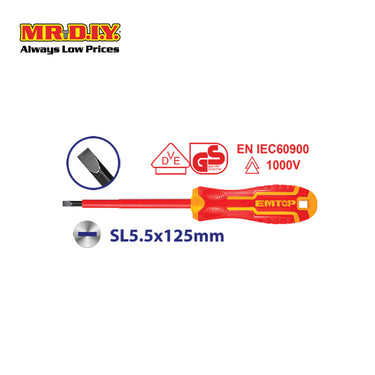 [PRE-ORDER] EMTOP Insulated screwdriver 5.5x125mm - ESDRJ5125