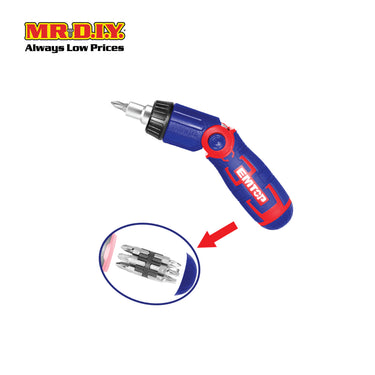 EMTOP 15 In Ratchet Screwdriver Set ESDRH1502 – - Main Image