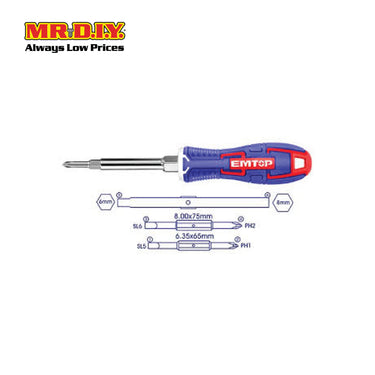 EMTOP 43 pcs Screwdriver Bit Set EBST04302