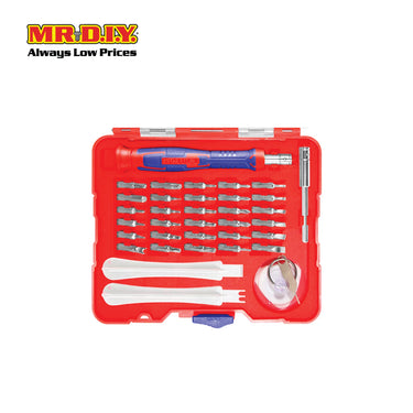 EMTOP 37-Piece Precision Screwdriver Set - EBST03702 (37pcs)