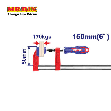 EMTOP F Clamp With Plastic Handle ECLPF05101