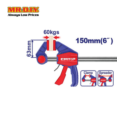 [PRE-ORDER] EMTOP Quick Bar Clamp ECLPQ60101