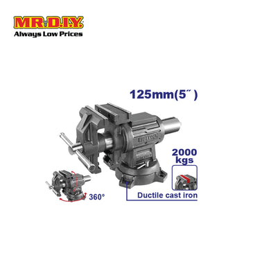 [PRE-ORDER] EMTOP Multi-purpose bench vice 125mm - EBVE0501