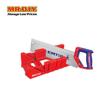[PRE-ORDER] EMTOP Mitre Box And Back Saw Set EHASMB3001