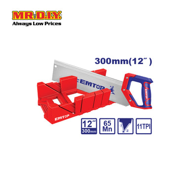 [PRE-ORDER] EMTOP Mitre Box And Back Saw Set EHASMB3001