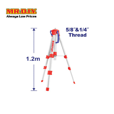 [PRE-ORDER] EMTOP Tripods for Laser Levels 1.2m - ETPD12001