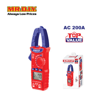 [PRE-ORDER] EMTOP Digital AC clamp meter AC 200A - EDMR22001
