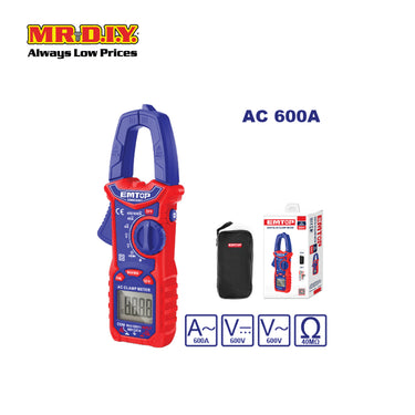 [PRE-ORDER] EMTOP Digital AC clamp meter AC 600A - EDMR26001