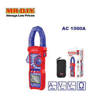 [PRE-ORDER] EMTOP Digital AC clamp meter AC 1000A - EDMR210001