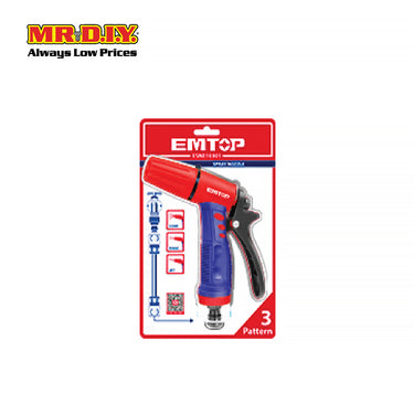 EMTOP Plastic Trigger Nozzle 3-Way - ESNE10301