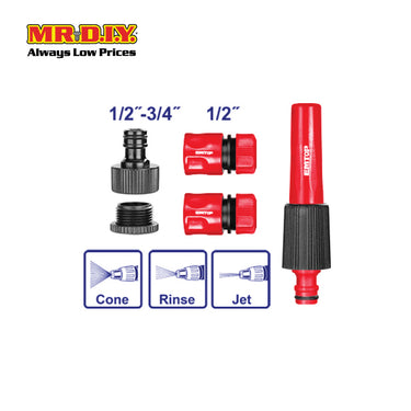 EMTOP 5-Piece Twist Nozzle Set - ESNE11251