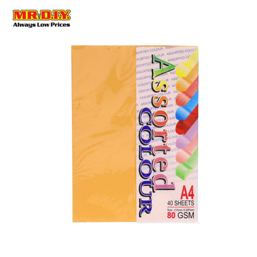 Colour A4 Paper 80gsm (40 sheets)