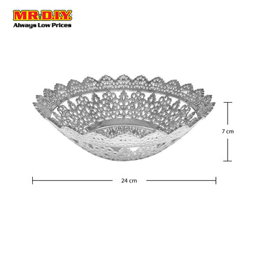 (MR.DIY) Plastic Fruit Plate (24cm)