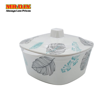 (MR.DIY) Square Lid Melamine Bowl (26cm)