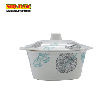 (MR.DIY) Square Lid Melamine Bowl (26cm)