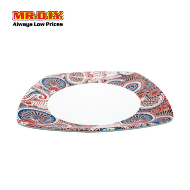 (MR.DIY) Flate Plate Paisley Design (10.5 inch)