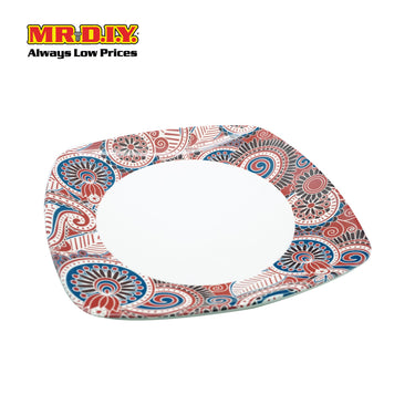 (MR.DIY) Flate Plate Paisley Design (10.5 inch)