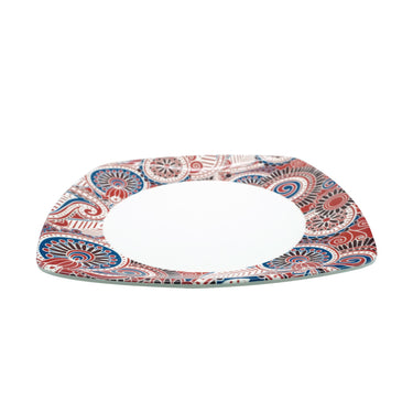 (MR.DIY) Flate Plate Paisley Design (10.5 inch)