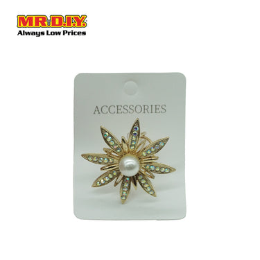 (MR.DIY) Scarf Buckle Flower (Large)