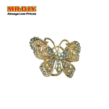 (MR.DIY) Scarf Buckle Flower With Pearl