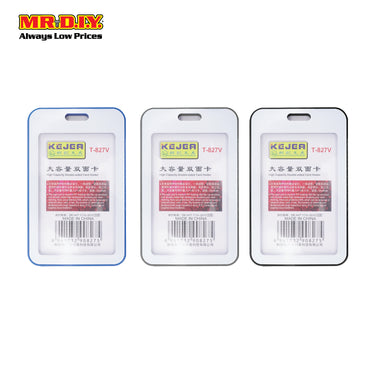 KEJEA High Capacity Double-Sided Card Holder T-827V