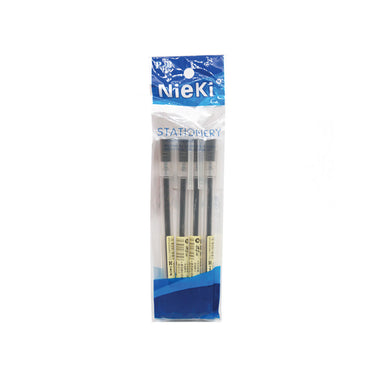 (MR.DIY) Nieki Gel Pen Tg-32180-4 (Black)