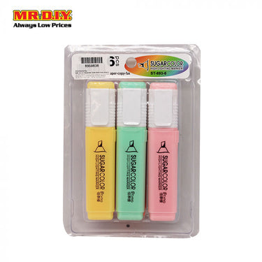 (MR.DIY) Sugar Color Highlighter Marker