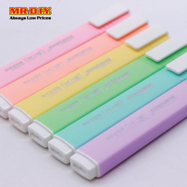 (MR.DIY) Light Colour Highlighter (6pcs)