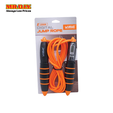 (MR.DIY) LIVEUP Digital Sports Fitness Calorie Counting Jump Rope (3m)