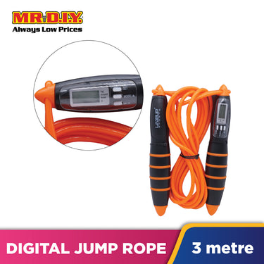 (MR.DIY) LIVEUP Digital Sports Fitness Calorie Counting Jump Rope (3m)