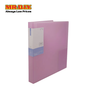 (MR.DIY) Portable Plastic A4 Book Document File Folder Organizer Transparent (31 x 23cm) (20 Sheets)