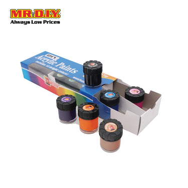 (MR.DIY) Acrylic Paints (12 pieces)