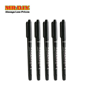 (MR.DIY) Artiink Black Marker Pen (5 pieces)
