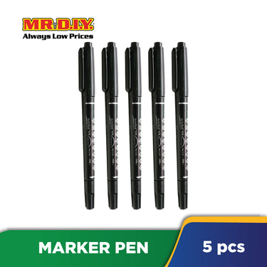 (MR.DIY) Artiink Black Marker Pen (5 pieces)