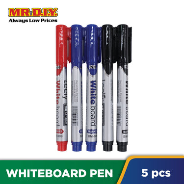 (MR.DIY) Whiteboard Marker Pen (5 pieces)