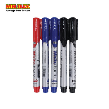(MR.DIY) Whiteboard Marker Pen (5 pieces)