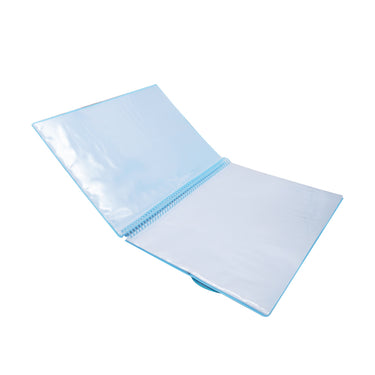 (MR.DIY) Cover 20 Pocket Spiral Binder Clear Book Display File